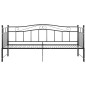 vidaXL Estructura de sofá cama extraíble de metal negro 90x200 cm vidaXL Estructura de sofá cama extraíble de metal negro 90x200 cm