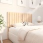 vidaXL Cabecero de cama madera maciza de pino 125,5x4x100 cm vidaXL Cabecero de cama madera maciza de pino 125,5x4x100 cm
