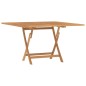 vidaXL Mesa de jardín plegable madera maciza de teca 120x120x75 cm vidaXL Mesa de jardín plegable madera maciza de teca 120x120x75 cm
