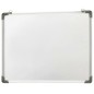 vidaXL Pizarra magnética de borrado en seco acero blanco 70x50 cm vidaXL Pizarra magnética de borrado en seco acero blanco 70x50 cm