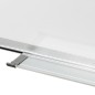 vidaXL Pizarra magnética de borrado en seco acero blanco 70x50 cm vidaXL Pizarra magnética de borrado en seco acero blanco 70x50 cm