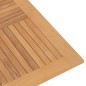 vidaXL Mesa de jardín plegable madera maciza de teca 120x120x75 cm vidaXL Mesa de jardín plegable madera maciza de teca 120x120x75 cm