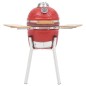 vidaXL Barbacoa ahumadora Kamado de cerámica 76 cm vidaXL Barbacoa ahumadora Kamado de cerámica 76 cm