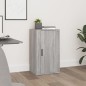 vidaXL Aparador de madera contrachapada gris Sonoma 40x33x70 cm vidaXL Aparador de madera contrachapada gris Sonoma 40x33x70 cm