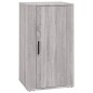 vidaXL Aparador de madera contrachapada gris Sonoma 40x33x70 cm vidaXL Aparador de madera contrachapada gris Sonoma 40x33x70 cm