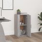 vidaXL Aparador de madera contrachapada gris Sonoma 40x33x70 cm vidaXL Aparador de madera contrachapada gris Sonoma 40x33x70 cm