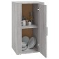 vidaXL Aparador de madera contrachapada gris Sonoma 40x33x70 cm vidaXL Aparador de madera contrachapada gris Sonoma 40x33x70 cm
