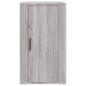 vidaXL Aparador de madera contrachapada gris Sonoma 40x33x70 cm vidaXL Aparador de madera contrachapada gris Sonoma 40x33x70 cm