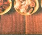 vidaXL Alfombra de cocina lavable Spoon 45x150 cm
