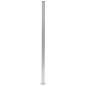 vidaXL Postes de valla 2 unidades aluminio 185 cm vidaXL Postes de valla 2 unidades aluminio 185 cm