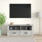 vidaXL Mueble para TV contrachapada gris hormigón 100x35x40 cm vidaXL Mueble para TV contrachapada gris hormigón 100x35x40 cm