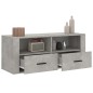 vidaXL Mueble para TV contrachapada gris hormigón 100x35x40 cm vidaXL Mueble para TV contrachapada gris hormigón 100x35x40 cm