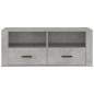 vidaXL Mueble para TV contrachapada gris hormigón 100x35x40 cm vidaXL Mueble para TV contrachapada gris hormigón 100x35x40 cm