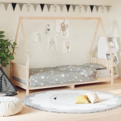 vidaXL Estructura de cama para niños madera maciza de pino 80x200 cm
