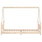 vidaXL Estructura de cama para niños madera maciza de pino 80x200 cm vidaXL Estructura de cama para niños madera maciza de pino 80x200 cm