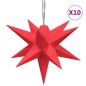 vidaXL Lámpara de Navidad 10 LEDs rojo 10 cm vidaXL Lámpara de Navidad 10 LEDs rojo 10 cm