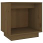 vidaXL Mesita de noche de madera maciza de pino marrón miel 40x30x40cm vidaXL Mesita de noche de madera maciza de pino marrón miel 40x30x40cm