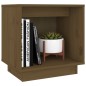 vidaXL Mesita de noche de madera maciza de pino marrón miel 40x30x40cm vidaXL Mesita de noche de madera maciza de pino marrón miel 40x30x40cm