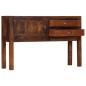 vidaXL Aparador de madera maciza de mango 118x30x75 cm vidaXL Aparador de madera maciza de mango 118x30x75 cm
