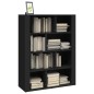vidaXL Aparador de madera contrachapada negro 80x30x106 cm vidaXL Aparador de madera contrachapada negro 80x30x106 cm