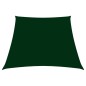 vidaXL Toldo de vela tela oxford trapecio verde oscuro 2/4x3 m vidaXL Toldo de vela tela oxford trapecio verde oscuro 2/4x3 m