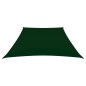 vidaXL Toldo de vela tela oxford trapecio verde oscuro 2/4x3 m vidaXL Toldo de vela tela oxford trapecio verde oscuro 2/4x3 m