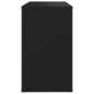 vidaXL Armario auxiliar de madera contrachapada negro 60x30x50 cm vidaXL Armario auxiliar de madera contrachapada negro 60x30x50 cm