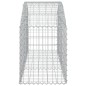 vidaXL Cesta de gaviones forma arco hierro galvanizado 150x50x60/80 cm vidaXL Cesta de gaviones forma arco hierro galvanizado 150x50x60/80 cm