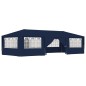 vidaXL Carpa profesional para fiestas con paredes azul 90 g/m² 4x9 m vidaXL Carpa profesional para fiestas con paredes azul 90 g/m² 4x9 m