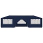 vidaXL Carpa profesional para fiestas con paredes azul 90 g/m² 4x9 m vidaXL Carpa profesional para fiestas con paredes azul 90 g/m² 4x9 m