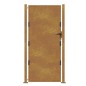 vidaXL Puerta de jardín acero corten 105x180 cm