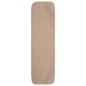 vidaXL Alfombrillas de escalera 15 uds beige rectangular 75x20 cm vidaXL Alfombrillas de escalera 15 uds beige rectangular 75x20 cm