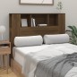 vidaXL Mueble cabecero color roble marrón 120x18,5x102,5 cm vidaXL Mueble cabecero color roble marrón 120x18,5x102,5 cm