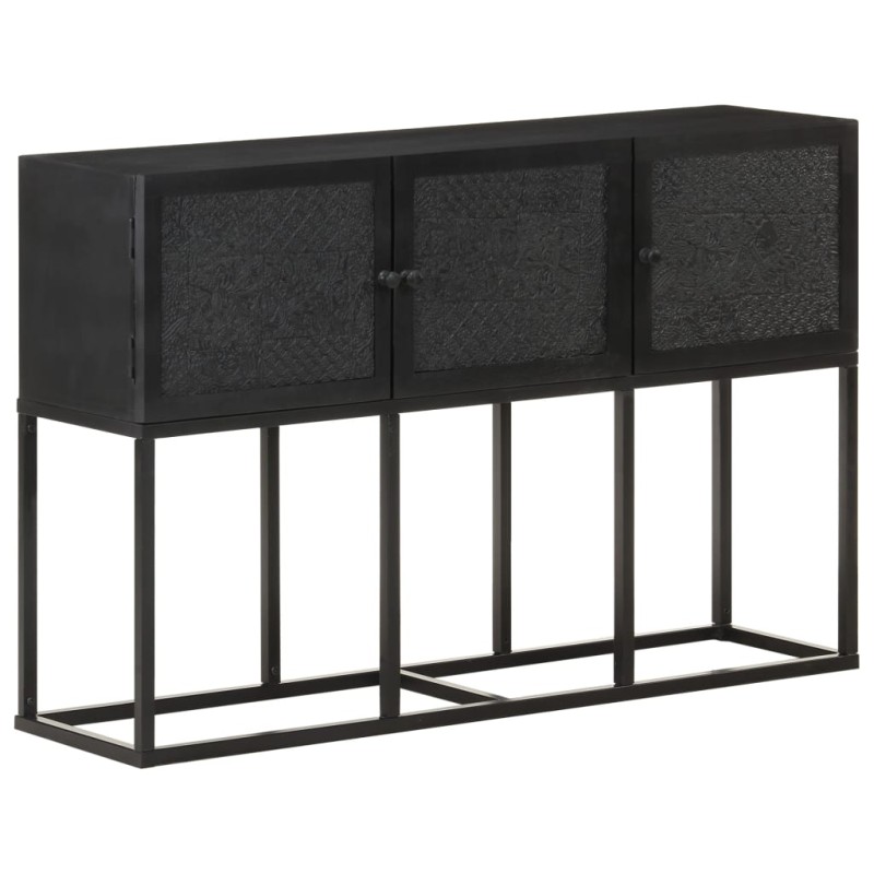 vidaXL Aparador de madera maciza de mango 115x30x76 cm vidaXL Aparador de madera maciza de mango 115x30x76 cm
