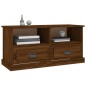 vidaXL Mueble de TV madera contrachapada marrón roble 93x35,5x45 cm 