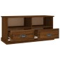 vidaXL Mueble de TV madera contrachapada marrón roble 93x35,5x45 cm 
