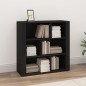 vidaXL Aparador de madera contrachapada negro 80x30x80 cm vidaXL Aparador de madera contrachapada negro 80x30x80 cm