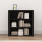 vidaXL Aparador de madera contrachapada negro 80x30x80 cm vidaXL Aparador de madera contrachapada negro 80x30x80 cm