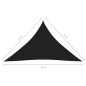 vidaXL Toldo de vela triangular tela Oxford negro 5x5x6 m vidaXL Toldo de vela triangular tela Oxford negro 5x5x6 m