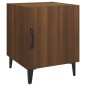 vidaXL Mesita de noche madera contrachapada color roble marrón vidaXL Mesita de noche madera contrachapada color roble marrón