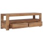 vidaXL Mueble para TV de teca maciza 120x30x40 cm