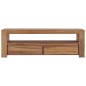 vidaXL Mueble para TV de teca maciza 120x30x40 cm