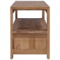vidaXL Mueble para TV de teca maciza 120x30x40 cm