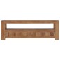 vidaXL Mueble para TV de teca maciza 120x30x40 cm