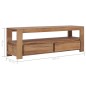 vidaXL Mueble para TV de teca maciza 120x30x40 cm