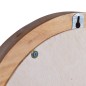 vidaXL Espejo de pared redondo teca 60 cm vidaXL Espejo de pared redondo teca 60 cm