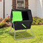 vidaXL Compostador giratorio polipropileno 60x58x74 cm 105 L vidaXL Compostador giratorio polipropileno 60x58x74 cm 105 L