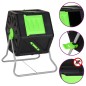 vidaXL Compostador giratorio polipropileno 60x58x74 cm 105 L vidaXL Compostador giratorio polipropileno 60x58x74 cm 105 L