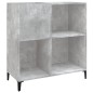 vidaXL Mueble discos madera contrachapada gris hormigón 84,5x38x89 cm vidaXL Mueble discos madera contrachapada gris hormigón 84,5x38x89 cm