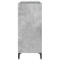 vidaXL Mueble discos madera contrachapada gris hormigón 84,5x38x89 cm vidaXL Mueble discos madera contrachapada gris hormigón 84,5x38x89 cm